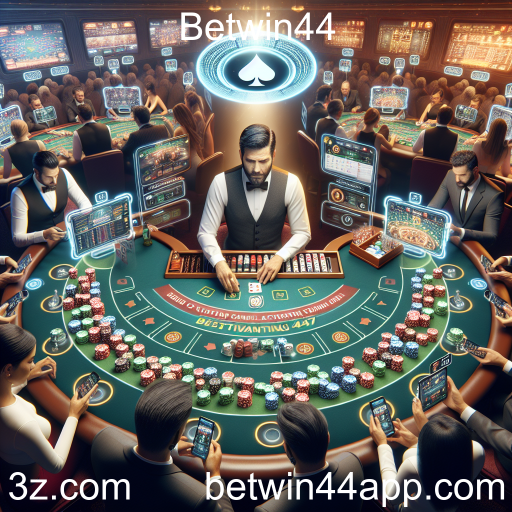 Experiência Imersiva com Jogos ao Vivo na Betwin44